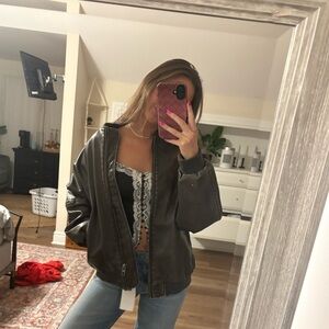 Zara bomber jacket